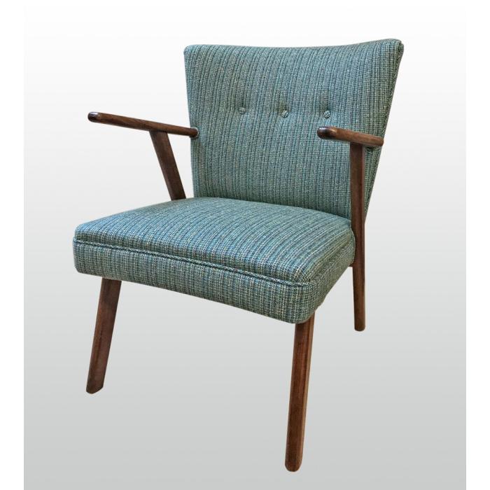 Danish Blue Wood Chair.jpg_1